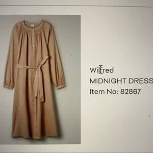 Aritzia midnight dress
